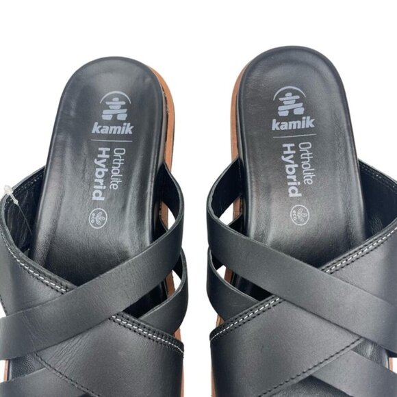 NWT KAMIK Orthlite Hybrid Sadie Slides Sz 9 + Slight flaws Store Demo - Picture 4 of 13